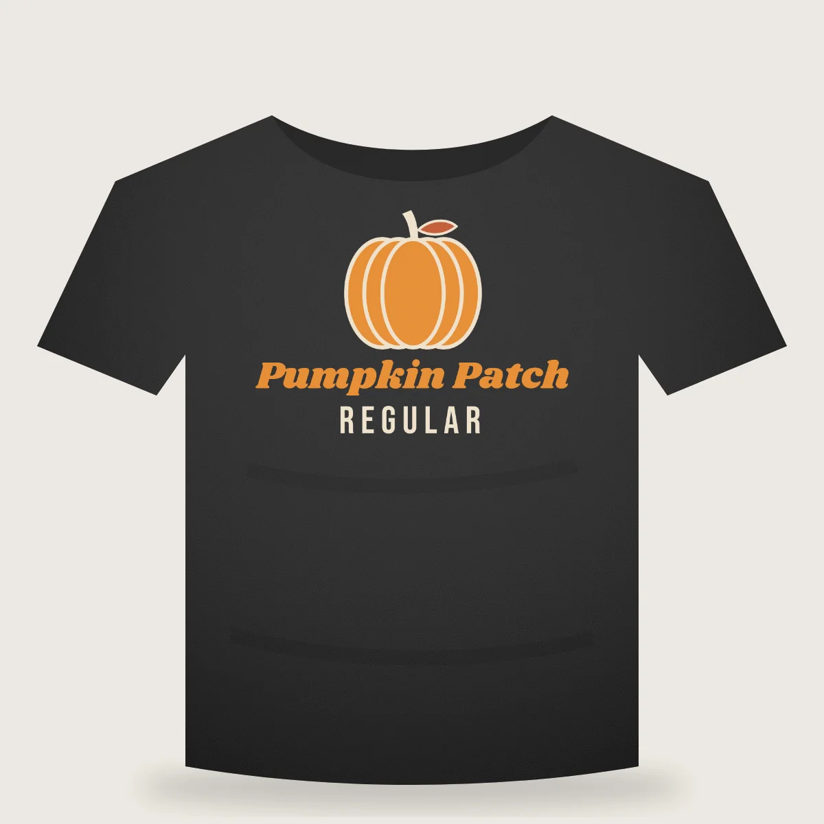 Pumpkin Patch Regular Unisex T-shirt mockup