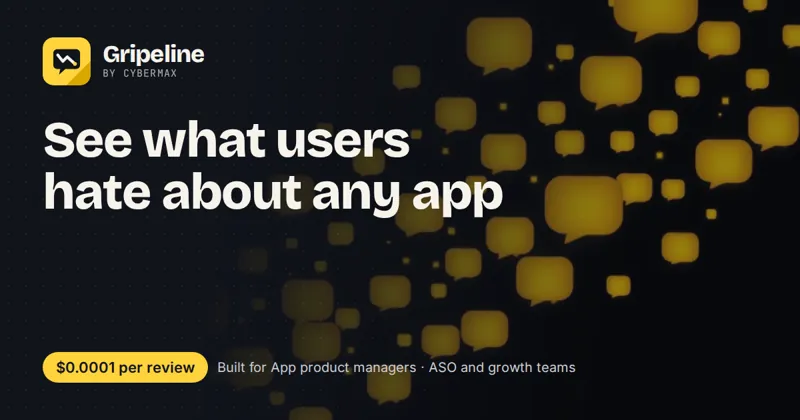 Gripeline: See what users hate about any app